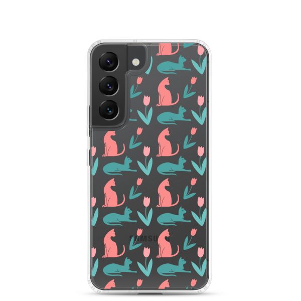 clear-case-for-samsung-samsung-galaxy-s22-case-on-phone-6a1e7a08246ae.jpg Cat Silhouettes Samsung Clear Case