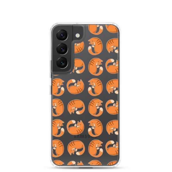 clear-case-for-samsung-samsung-galaxy-s22-case-on-phone-6a1e7a455608d.jpg Orange Cat Samsung Clear Case