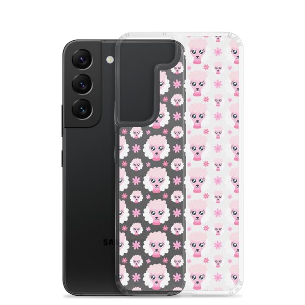 clear-case-for-samsung-samsung-galaxy-s22-case-with-phone-6a1e7850c0aad.jpg Pink Poodle Samsung Clear Case