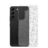 Cat Outline Samsung Clear Case