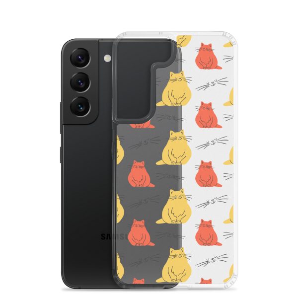 clear-case-for-samsung-samsung-galaxy-s22-case-with-phone-6a1e7c8ddad29.jpg Abstract Colorful Cats Samsung Clear Case