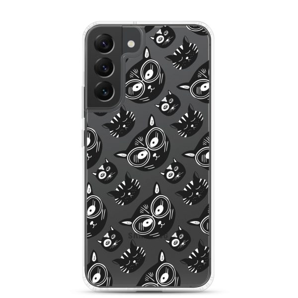 clear-case-for-samsung-samsung-galaxy-s22-plus-case-on-phone-6a1e7cd3a8f72.jpg Funky Cats Samsung Clear Case