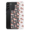 Cavalier Dog Samsung Clear Case