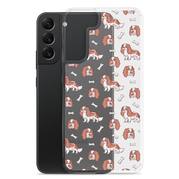 Cavalier Dog Samsung Clear Case