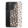 Cute Dog Breeds Samsung Clear Case