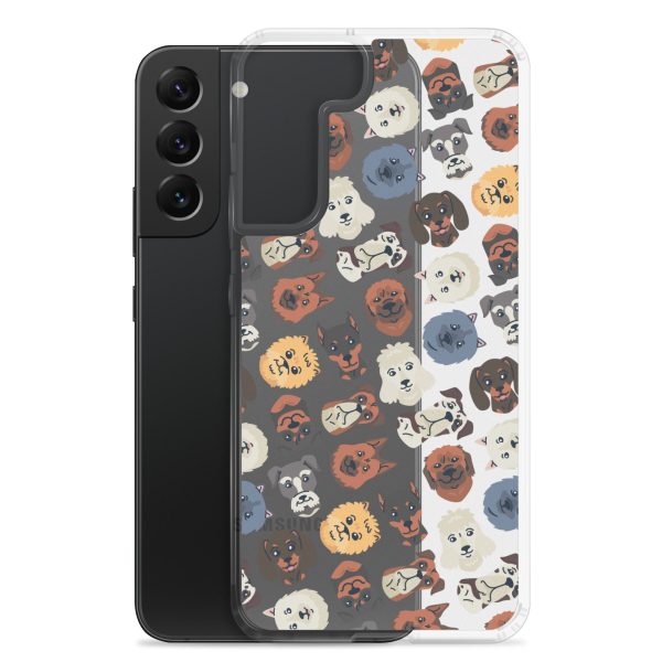 clear-case-for-samsung-samsung-galaxy-s22-plus-case-with-phone-6a1e78b0138b5.jpg Dogs Heads Seamless Samsung Clear Case