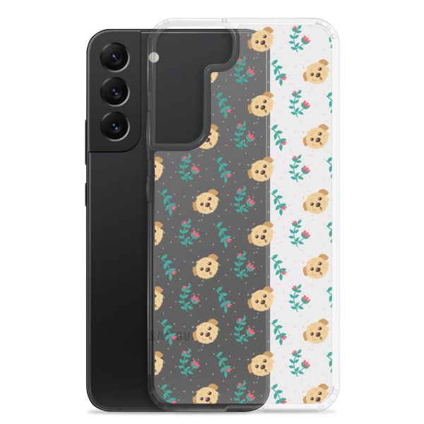 clear-case-for-samsung-samsung-galaxy-s22-plus-case-with-phone-6a1e78da0d15b.jpg Dogs and Flowers Samsung Clear Case