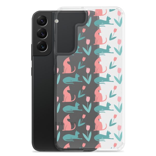 clear-case-for-samsung-samsung-galaxy-s22-plus-case-with-phone-6a1e7a08245c4.jpg Cat Silhouettes Samsung Clear Case