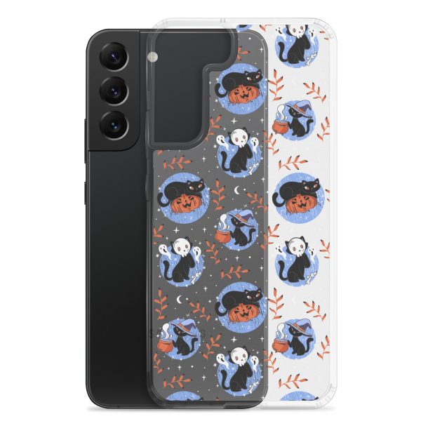 clear-case-for-samsung-samsung-galaxy-s22-plus-case-with-phone-6a1e7be102bd5.jpg Halloween Cats Samsung Clear Case