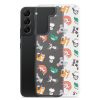 Cute Cartoon Animals Samsung Clear Case