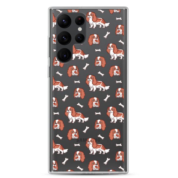 Cavalier Dog Samsung Clear Case