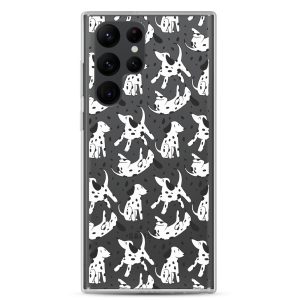 clear-case-for-samsung-samsung-galaxy-s22-ultra-case-on-phone-6a1e776bac1da.jpg Dalmatian Dog Samsung Clear Case