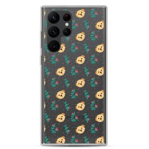 clear-case-for-samsung-samsung-galaxy-s22-ultra-case-on-phone-6a1e78da0b496.jpg Dogs and Flowers Samsung Clear Case