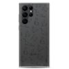 Cat Outline Samsung Clear Case
