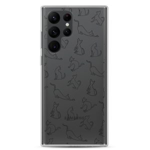 clear-case-for-samsung-samsung-galaxy-s22-ultra-case-on-phone-6a1e7a85c1dab.jpg Cat Outline Samsung Clear Case