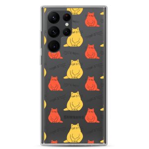 clear-case-for-samsung-samsung-galaxy-s22-ultra-case-on-phone-6a1e7c8dd8fbf.jpg Abstract Colorful Cats Samsung Clear Case