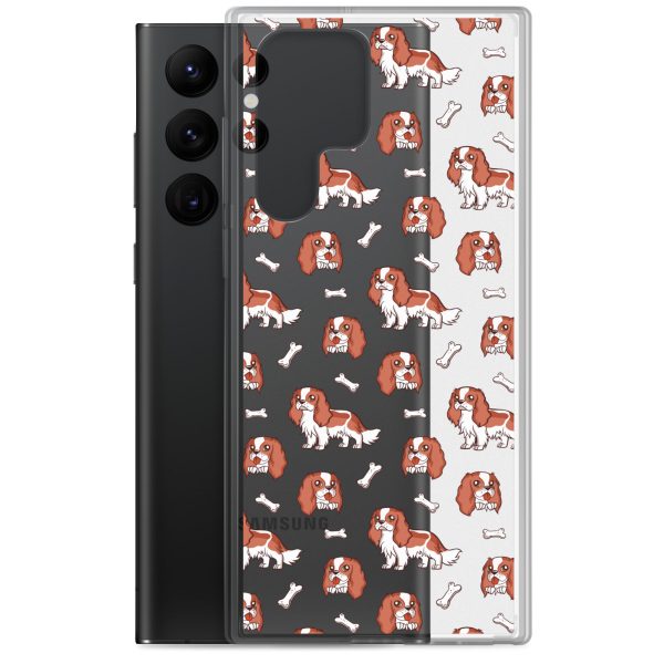 Cavalier Dog Samsung Clear Case