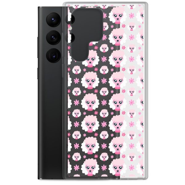 clear-case-for-samsung-samsung-galaxy-s22-ultra-case-with-phone-6a1e7850c0928.jpg Pink Poodle Samsung Clear Case