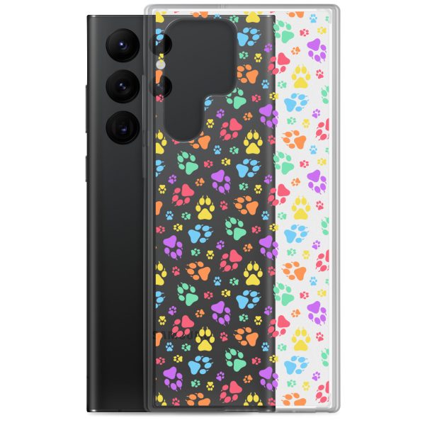 clear-case-for-samsung-samsung-galaxy-s22-ultra-case-with-phone-6a1e7870d3a38.jpg Puppy Paw Prints Samsung Clear Case