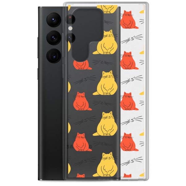 clear-case-for-samsung-samsung-galaxy-s22-ultra-case-with-phone-6a1e7c8ddab87.jpg Abstract Colorful Cats Samsung Clear Case