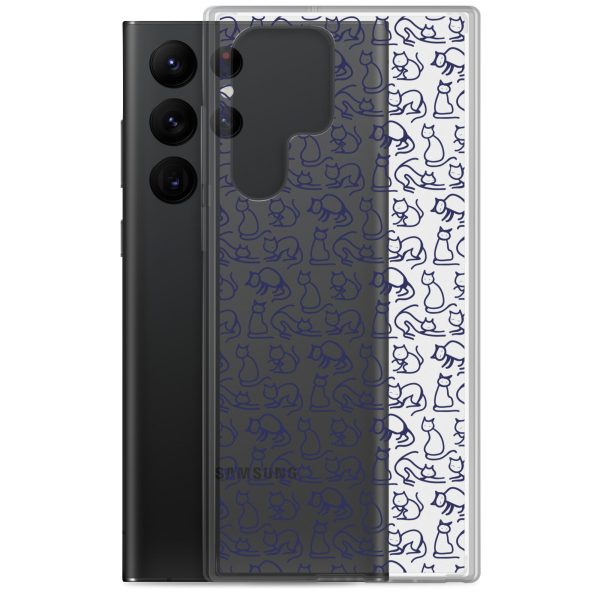 clear-case-for-samsung-samsung-galaxy-s22-ultra-case-with-phone-6a38fcb0856a5.jpg Simple Cat Outlines Samsung Clear Case