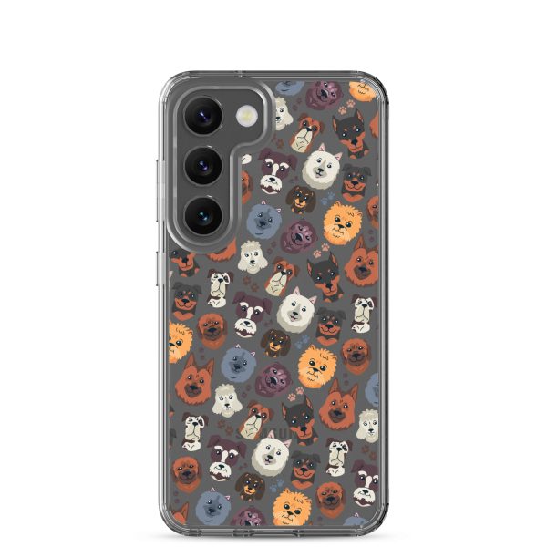 clear-case-for-samsung-samsung-galaxy-s23-case-on-phone-6a1e77f170cff.jpg Dog Heads Samsung Clear Case