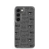 Cartoonish Cat Samsung Clear Case
