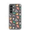 Cute Cartoon Animals Samsung Clear Case