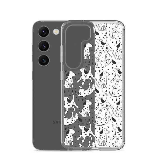 clear-case-for-samsung-samsung-galaxy-s23-case-with-phone-6a1e776bad5fa.jpg Dalmatian Dog Samsung Clear Case