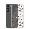 Dog Breeds Samsung Clear Case