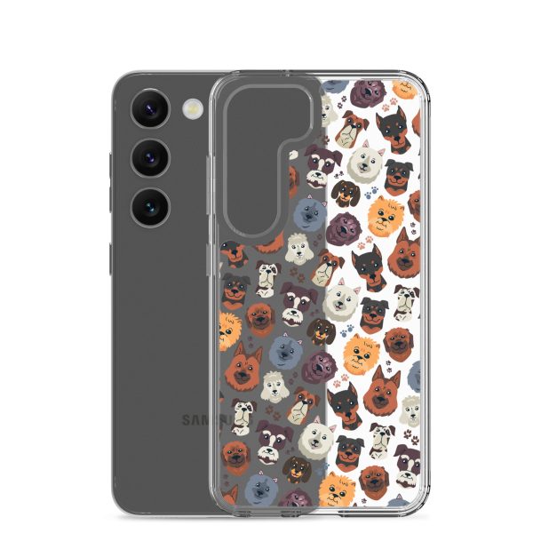 clear-case-for-samsung-samsung-galaxy-s23-case-with-phone-6a1e77f170d8a.jpg Dog Heads Samsung Clear Case