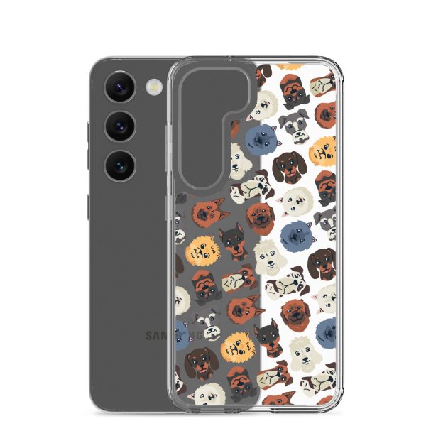 clear-case-for-samsung-samsung-galaxy-s23-case-with-phone-6a1e78b014219.jpg Dogs Heads Seamless Samsung Clear Case