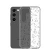 Cat Outline Samsung Clear Case