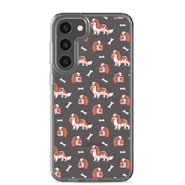 Cavalier Dog Samsung Clear Case