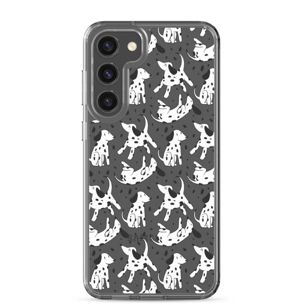 clear-case-for-samsung-samsung-galaxy-s23-plus-case-on-phone-6a1e776bad41d.jpg Dalmatian Dog Samsung Clear Case