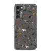 Dog Breeds Samsung Clear Case