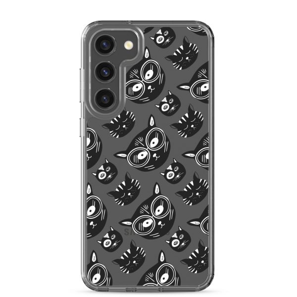 clear-case-for-samsung-samsung-galaxy-s23-plus-case-on-phone-6a1e7cd3a93e7.jpg Funky Cats Samsung Clear Case