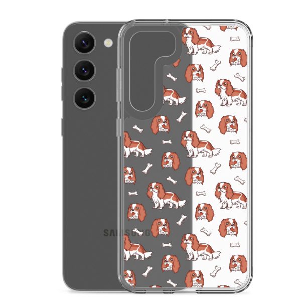 Cavalier Dog Samsung Clear Case