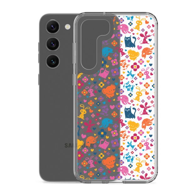 clear-case-for-samsung-samsung-galaxy-s23-plus-case-with-phone-6a1e77251a723.jpg Colorful Animals and Heart Samsung Clear Case