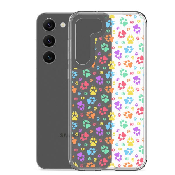 clear-case-for-samsung-samsung-galaxy-s23-plus-case-with-phone-6a1e7870d3df7.jpg Puppy Paw Prints Samsung Clear Case