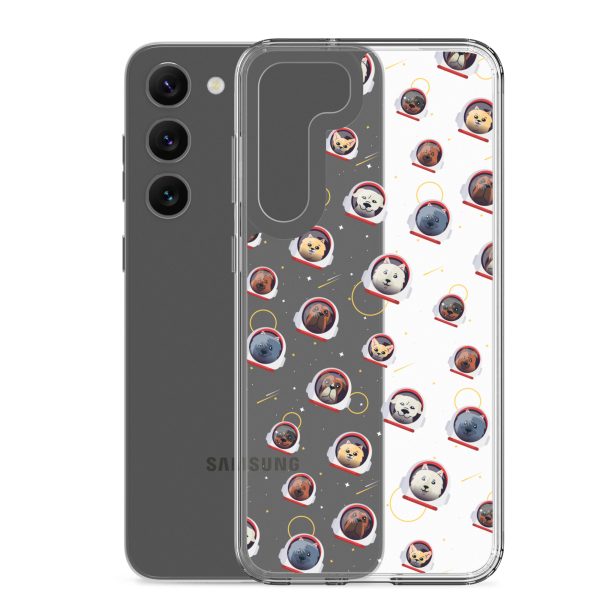 clear-case-for-samsung-samsung-galaxy-s23-plus-case-with-phone-6a1e7946929f5.jpg Space Dogs Samsung Clear Case