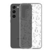 Cat Outline Samsung Clear Case