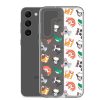 Cute Cartoon Animals Samsung Clear Case