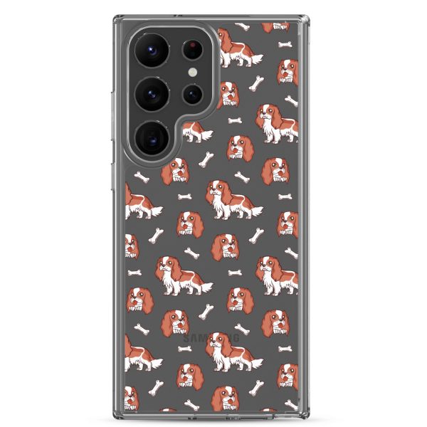 Cavalier Dog Samsung Clear Case