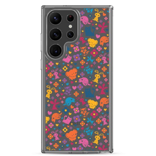 clear-case-for-samsung-samsung-galaxy-s23-ultra-case-on-phone-6a1e77251a79c.jpg Colorful Animals and Heart Samsung Clear Case