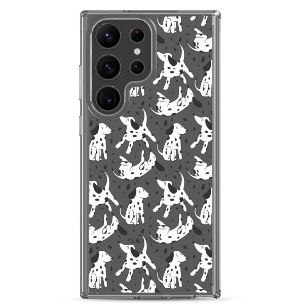 clear-case-for-samsung-samsung-galaxy-s23-ultra-case-on-phone-6a1e776bad4de.jpg Dalmatian Dog Samsung Clear Case