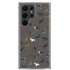 Dog Breeds Samsung Clear Case