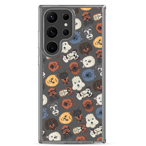 clear-case-for-samsung-samsung-galaxy-s23-ultra-case-on-phone-6a1e78b01401f.jpg Dogs Heads Seamless Samsung Clear Case