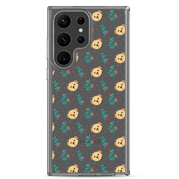 clear-case-for-samsung-samsung-galaxy-s23-ultra-case-on-phone-6a1e78da0da57.jpg Dogs and Flowers Samsung Clear Case