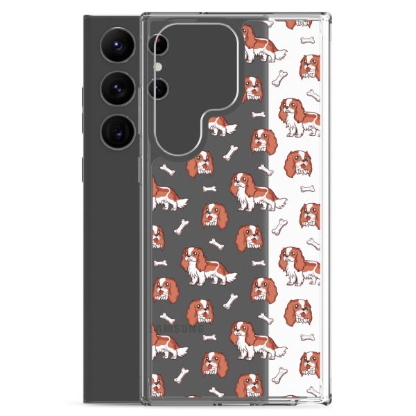 Cavalier Dog Samsung Clear Case